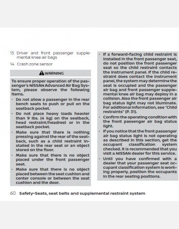 nissan murano 2025 owners manual